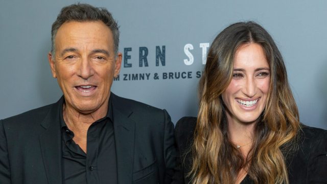 Bruce Springsteen and Jessica Springsteen at a screening of "Western Stars" in 2019