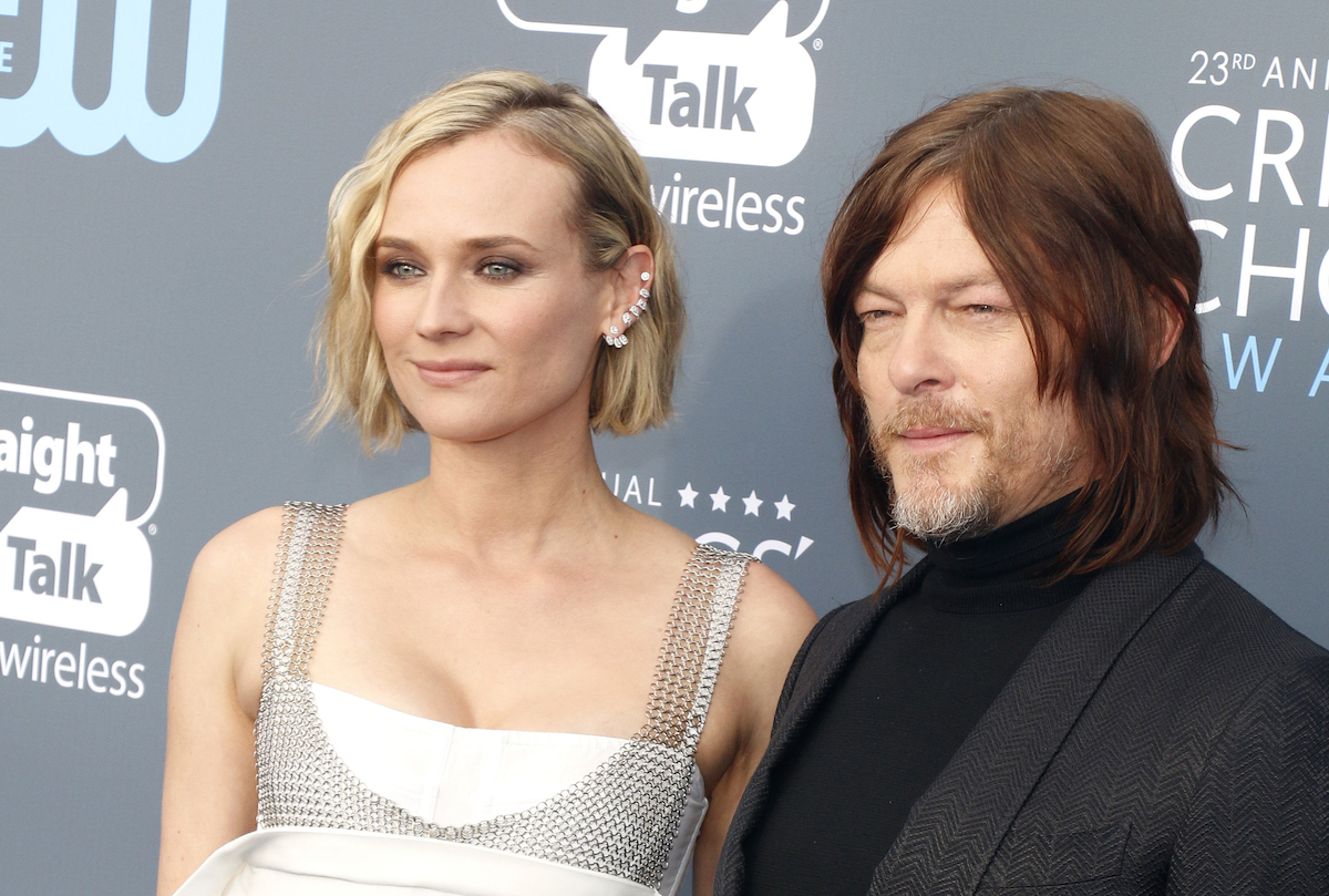 Norman Reedus and fiancée Diane Kruger take a NYC stroll with their  unicorn-obsessed daughter