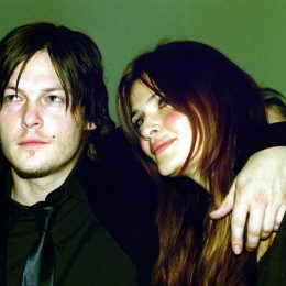 Norman Reedus and Helena Christensen