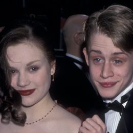 Rachel Miner and Macaulay Culkin in 1998