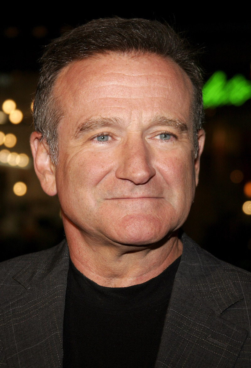 Robin Williams at the "Man of the Year" premiere in 2006