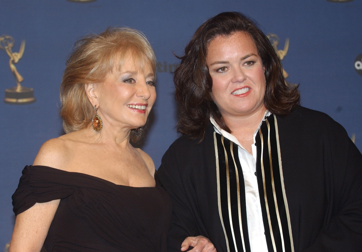 Rosie O'Donnell and Barbara Walters 2006
