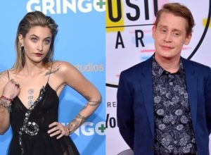 Paris Jackson and Macaulay Culkin