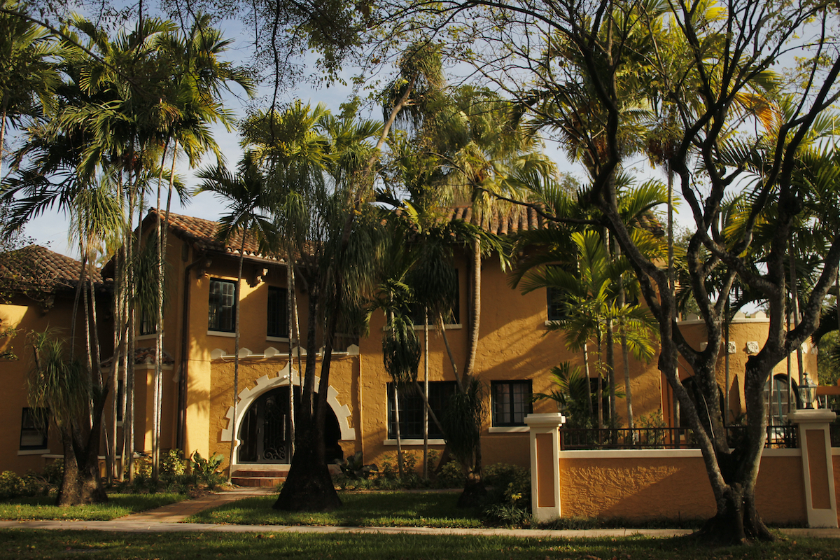 Classic architecture in Coral Gables, Miami