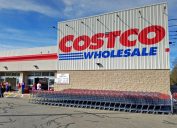 The exterior of a Costco warehouse