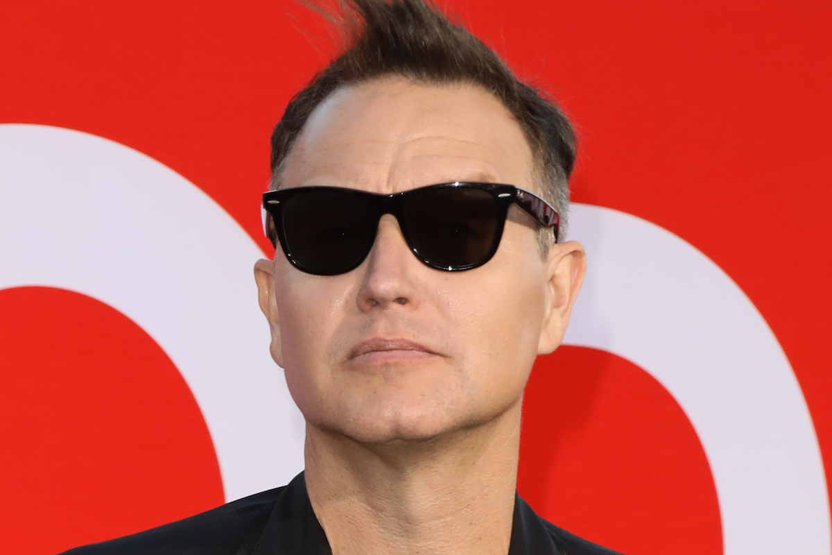 Musician Mark Hoppus attends the premiere of Universal Pictures' "Good Boys" at The Regency Village Theatre on August 14, 2019 in Westwood, California.