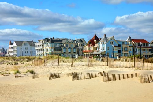 landscape photo of a beach in Ocean Grove, New Jersey