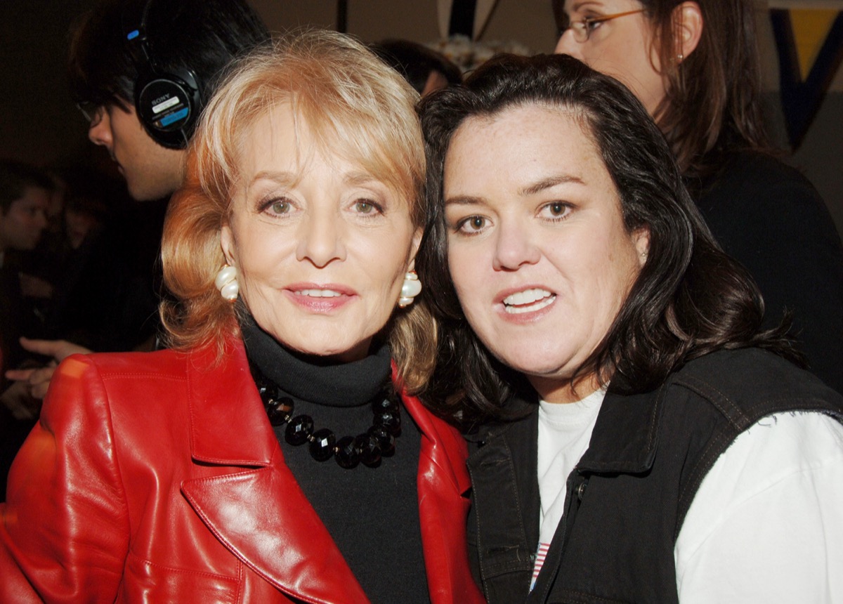 Rosie O'Donnell and Barbara Walters 2006