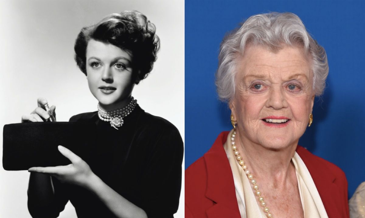 Celebrities over 90: Then and now