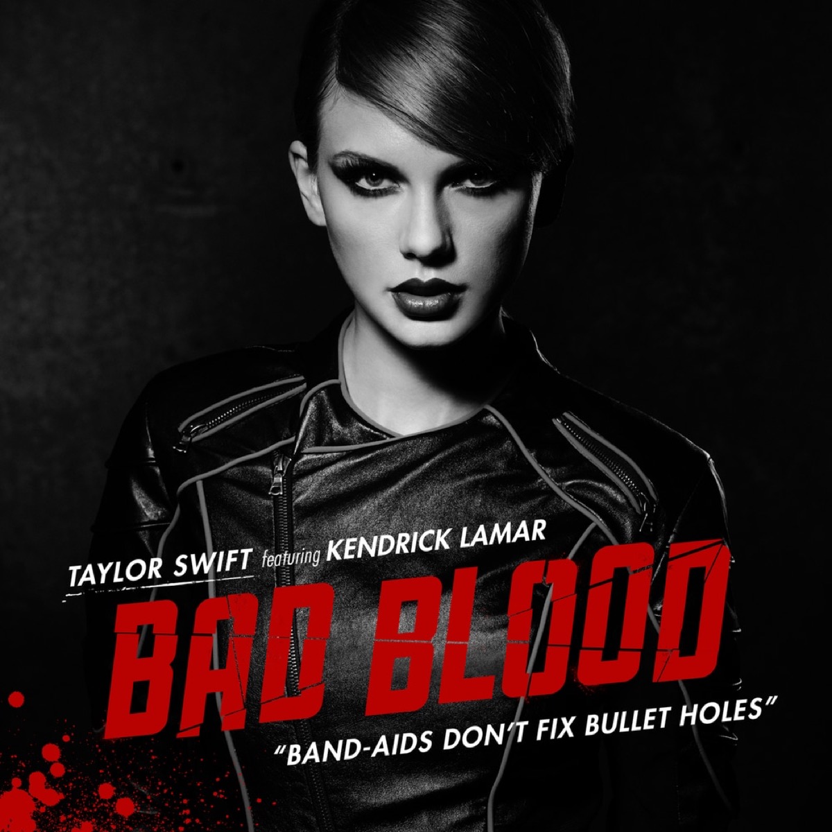 Taylor Swift ft. Kendrick Lamar "Bad Blood" single cover