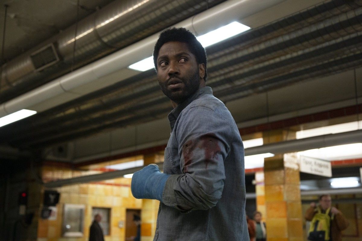 John David Washington in Beckett