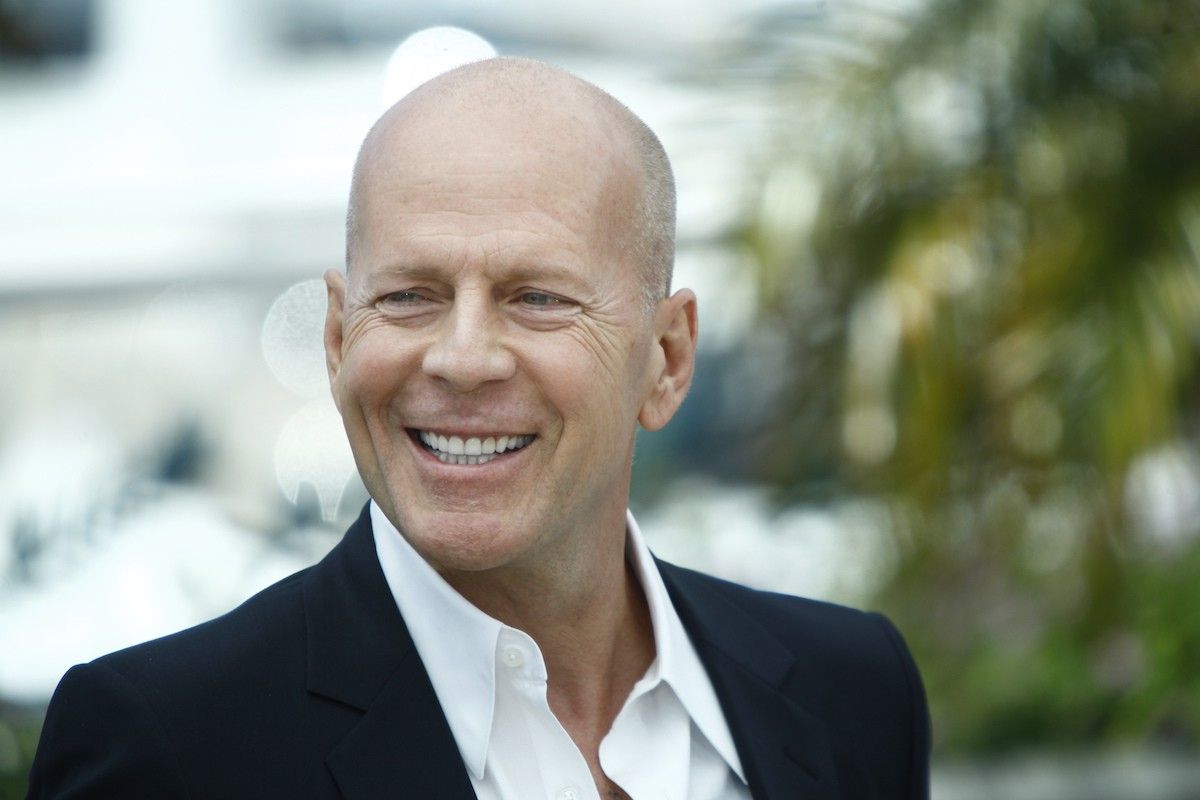 Bruce Willis at the Cannes Film Festival in 2012