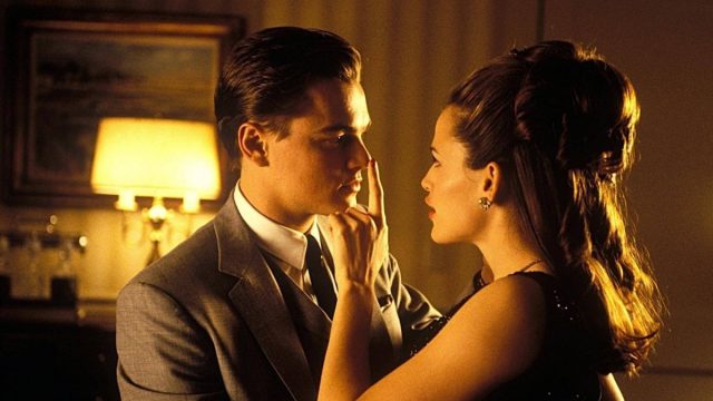 Leonardo DiCaprio and Jennifer Garner in Catch Me If You Can