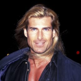 Fabio at the benefit for Homeless Children in 1995
