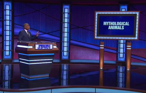 LeVar Burton guest hosting the July 27, 2021 episode of "Jeopardy!"