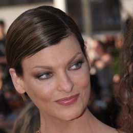 Linda Evangelista at the Cannes Film Festival in 2008