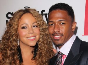 Mariah Carey and Nick Cannon at the 2012 BMI Urban Awards