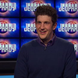 Matt Amodio being interviewed for "Jeopardy!"