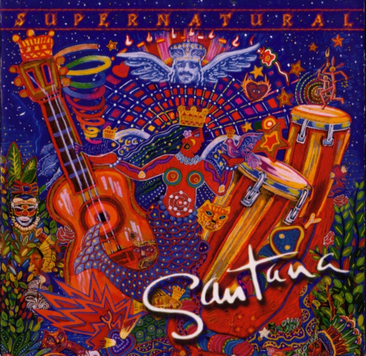 Santana "Supernatural" album cover