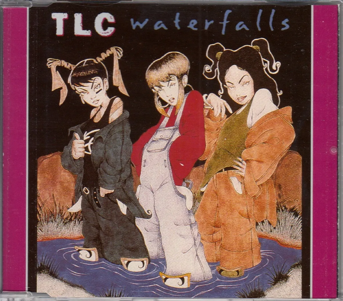 TLC "Waterfalls" single cover