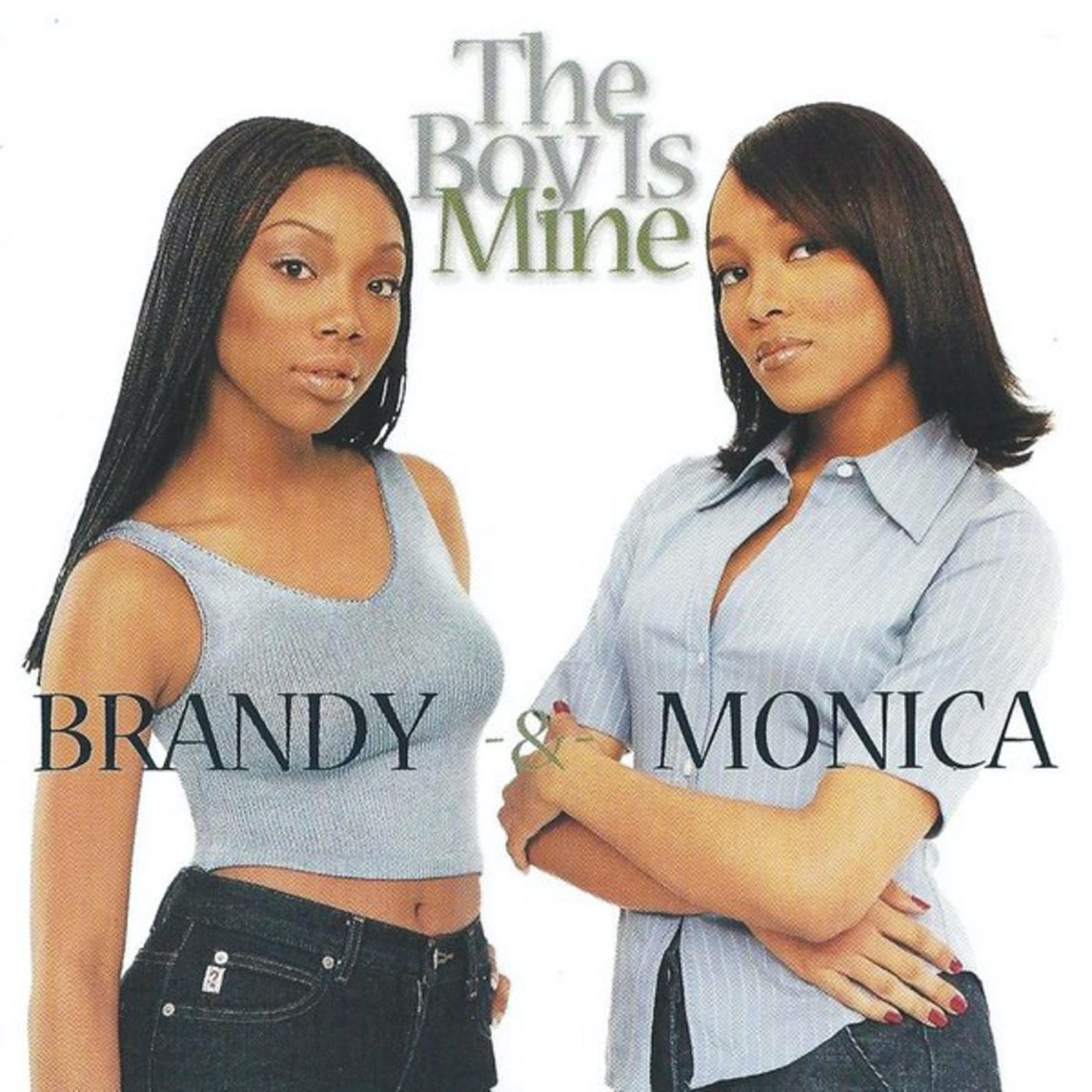 Brandy and Monica "The Boy Is Mine" single cover