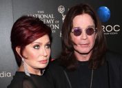 Sharon Osbourne and Ozzy Osbourne at the 40th Annual Daytime Emmy Awards, Beverly Hilton Hotel, Beverly Hills, CA 06-16-13