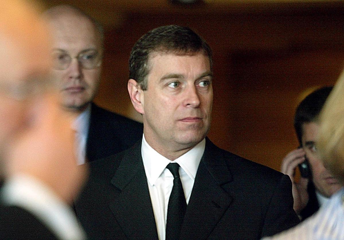 Britain's Prince Andrew in 2002