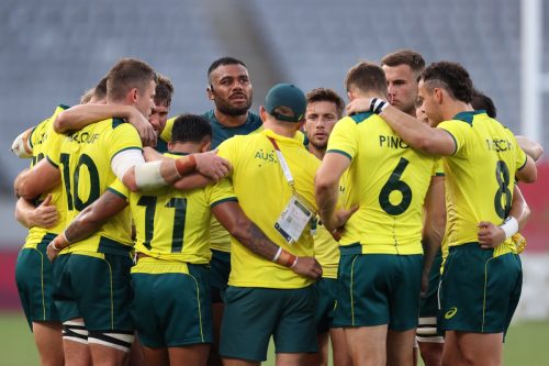 Australian rugby team at Olympics
