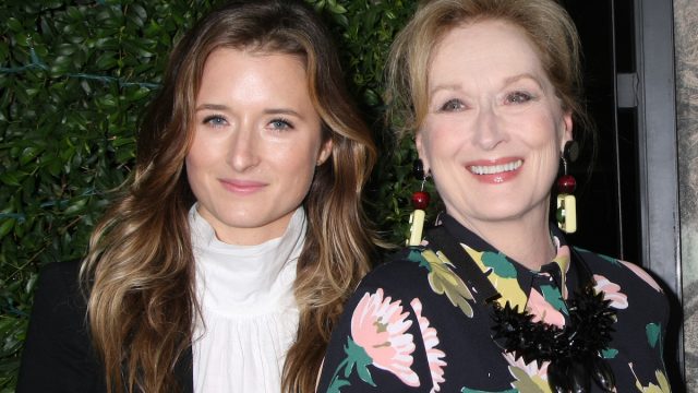 Grace Gummer and Meryl Streep at the premiere of "Suffragette" in October 2015