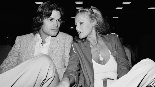 Harry Hamlin and Ursula Andress at the 1979 Deauville American Film Festival
