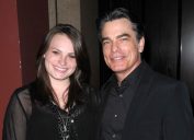 Kathryn and Peter Gallagher at the 18th Annual A Night at Sardi's benefitting the Alzheimer's Association in March 2010