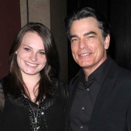 Kathryn and Peter Gallagher at the 18th Annual A Night at Sardi's benefitting the Alzheimer's Association in March 2010