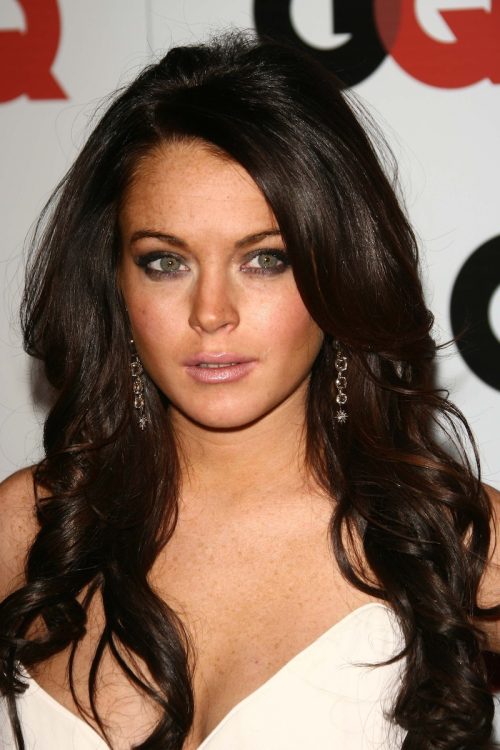 Lindsay Lohan at the GQ Man of the Year Awards in 2006