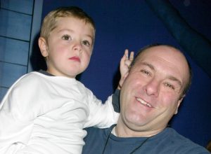 James and Michael Gandolfini during Nickelodeon and MAC Cosmetics Host "Dream Halloween" Benefit in 2002