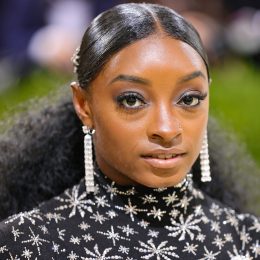 Simone Biles at the Met Gala in September 2021