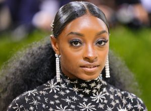 Simone Biles at the Met Gala in September 2021