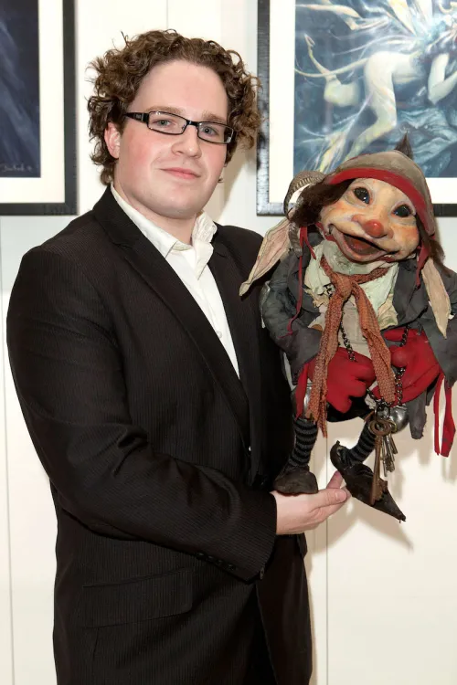 Toby Froud at Brian Froud: Visions for Film and Faerie exhibition in 2011