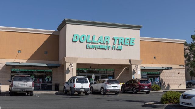 Prescott - Circa September 2021: Dollar Tree Discount Store. Dollar Tree offers an eclectic mix of products for a dollar.i
