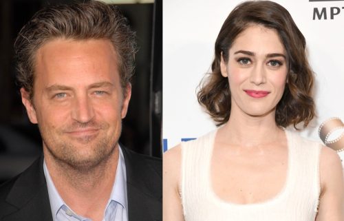 Matthew Perry and Lizzy Caplan