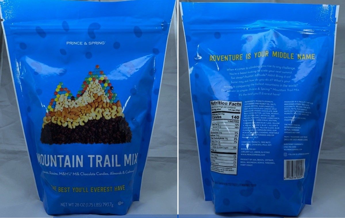 Recall of the Prince & Spring Mountain mountain mix