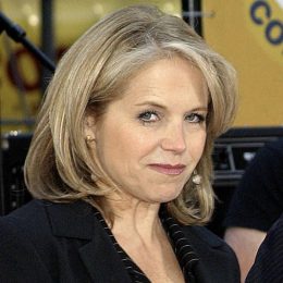 Katie Couric, Bryan Adams on stage for NBC Today Show Concert Series Rockefeller Center, New York, NY, May 27, 2005