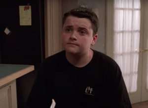 Robert Iler as A.J. on "The Sopranos"