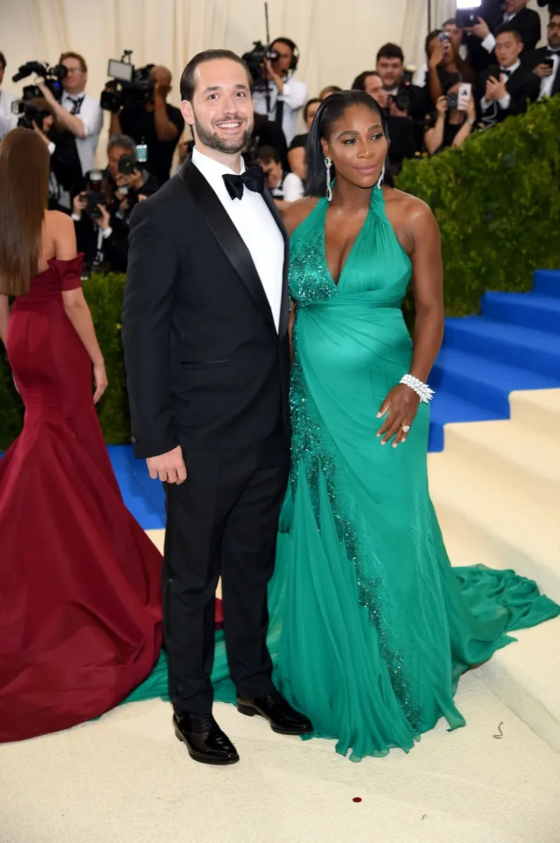 Alexis Ohanian and Serena Williams in 2017