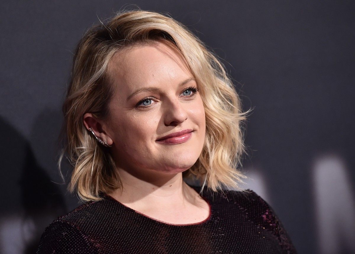 Elisabeth Moss at the premiere of 