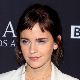 Emma Watson at the 2018 BAFTA Tea Party