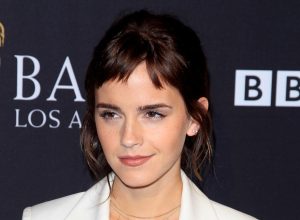 Emma Watson at the 2018 BAFTA Tea Party