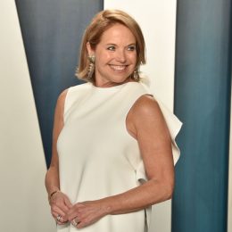 katie couric on the red carpet