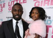 Idris and Isan Elba at the premiere of "Tyler Perry's Daddy's Little Girls" in 2007