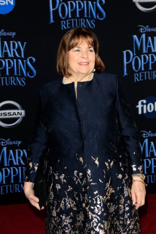 Ina Garten at the premiere of "Mary Poppins Returns" in 2018