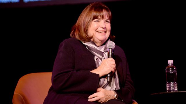 Ina Garten on stage at the 2019 New Yorker Festival